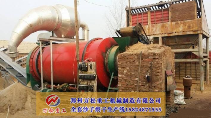 销售沙子烘干机要问的三个问题