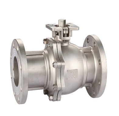 法兰高平台球阀