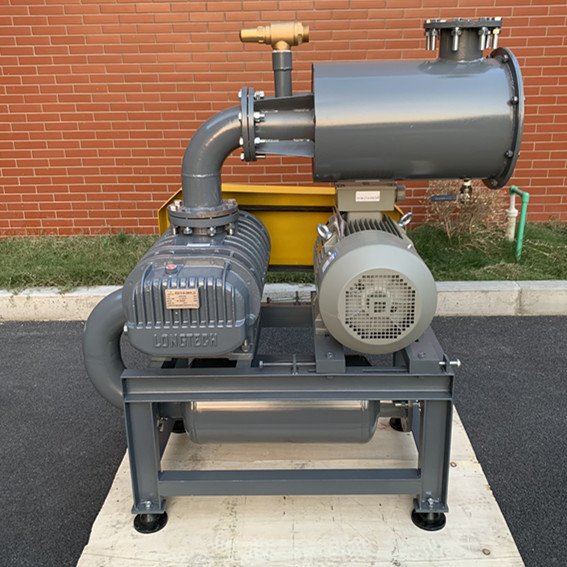 台湾龙铁罗茨风机真空压送型电镀印染养殖污水曝气