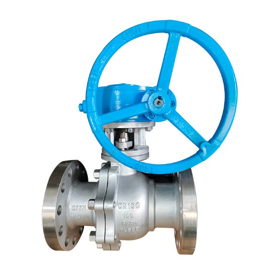 不锈钢高压涡轮球阀Q341F-100RL DN150