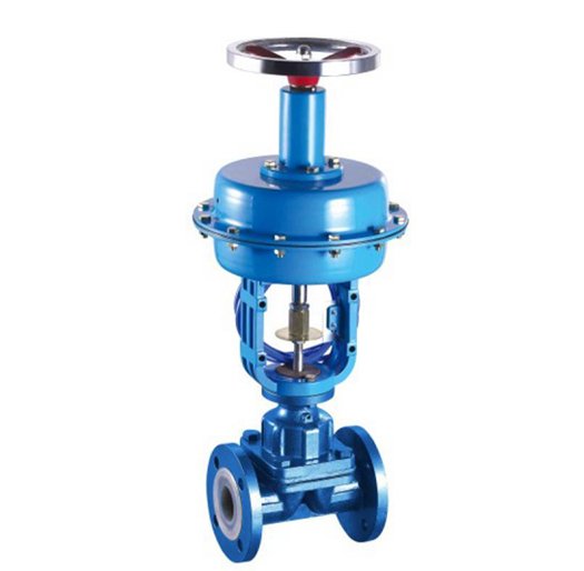 衬氟气动薄膜隔膜调节阀(LKVT A/BF46-6/10)