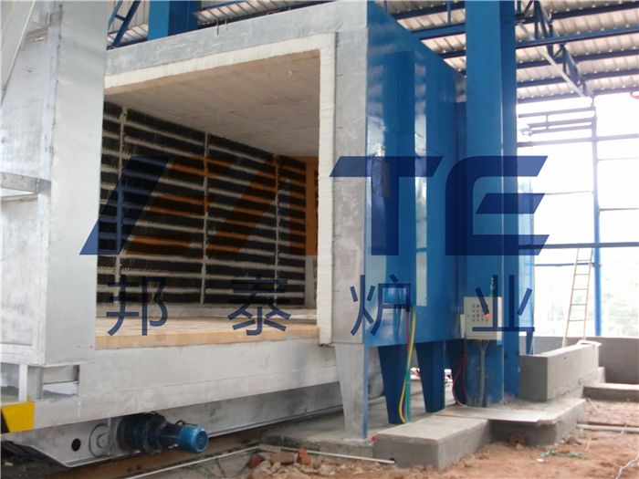 炉门固定台车式电阻炉