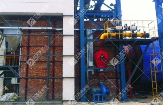 流化床燃煤燃气热风炉