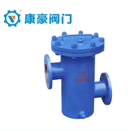 铸钢篮式高低接管过滤器