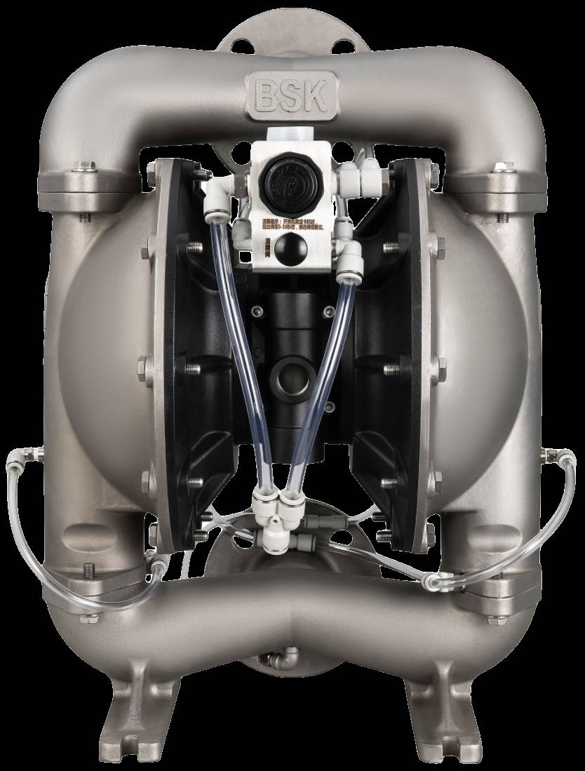 美国进口BSK气动隔膜化工专用粉末输送泵