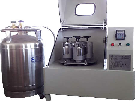 液氮制冷行星式球磨机