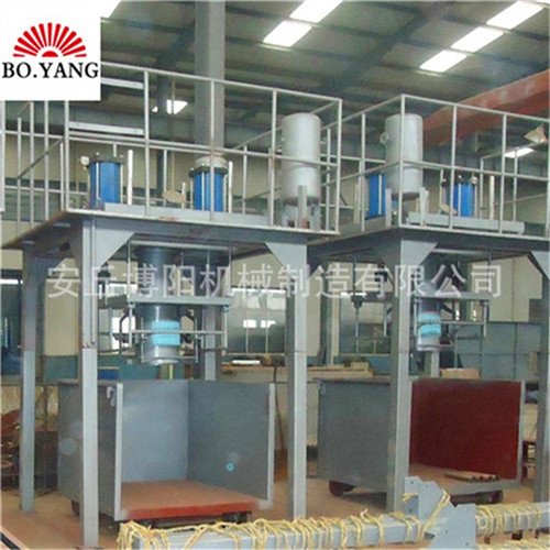 碳酸锂粉吨袋包装秤 定量吨袋包装机工作现场