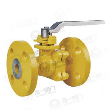 C217二片式美标低平台法兰球阀