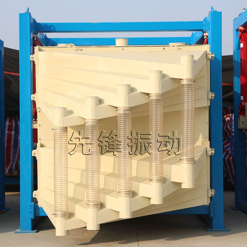 碳钢石英砂2040复合式沙子方形摇摆筛