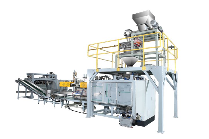 25KG全自动碳酸钙粉末小袋自动包装机械设备