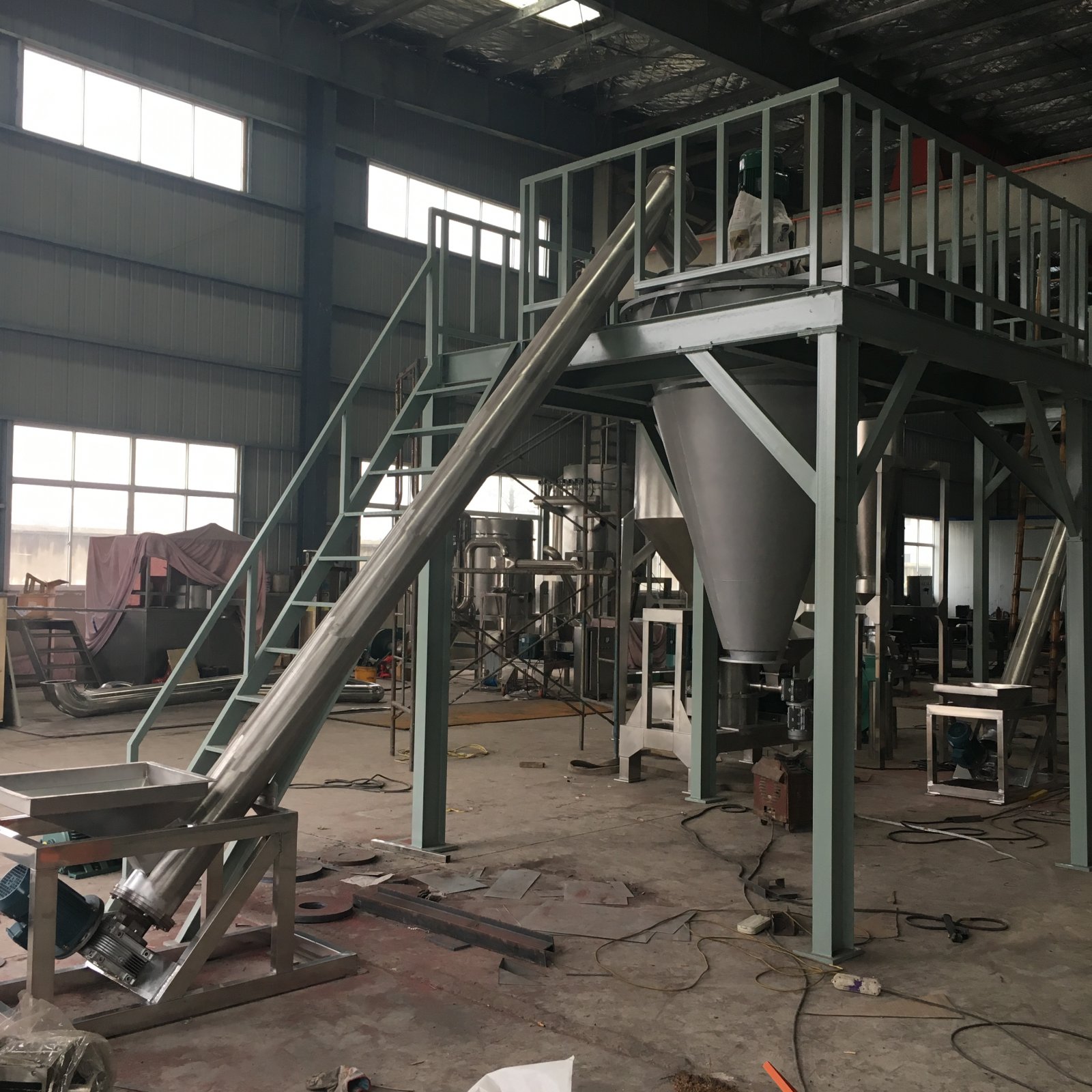 双螺旋锥形混合机