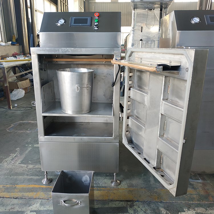 辣椒花椒胡椒粉立柜式侧开门食用香料粉体抽真空包装机