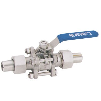 三片式不锈钢内螺纹球阀与对焊球阀