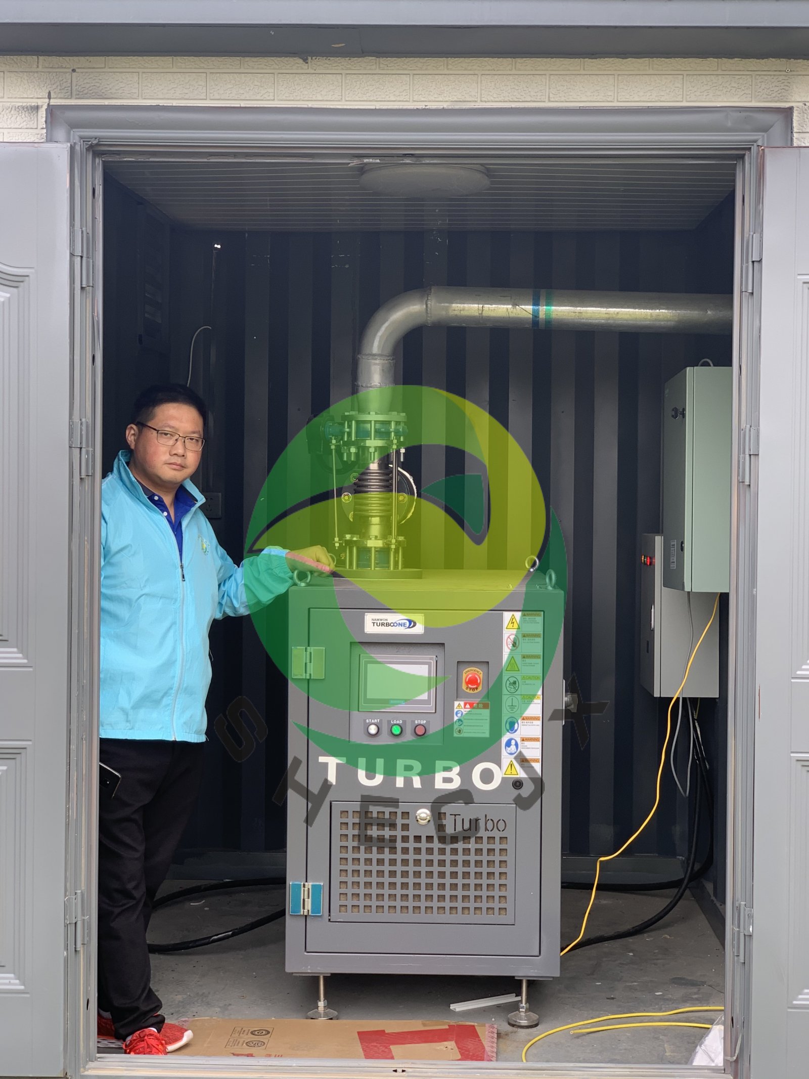 空气悬浮离心风机污水处理电镀养殖曝气设备