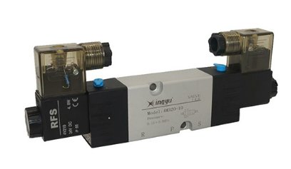 300系列二位五通板接式双电控换向电磁阀