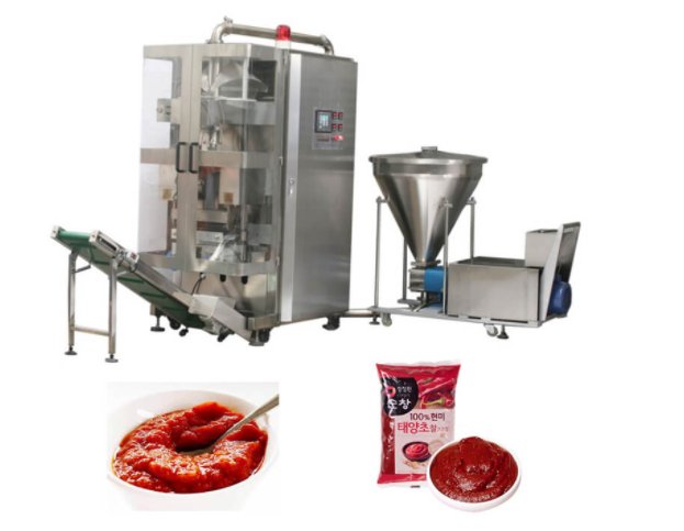 全自动火锅底料豆瓣酱类正远包装机组