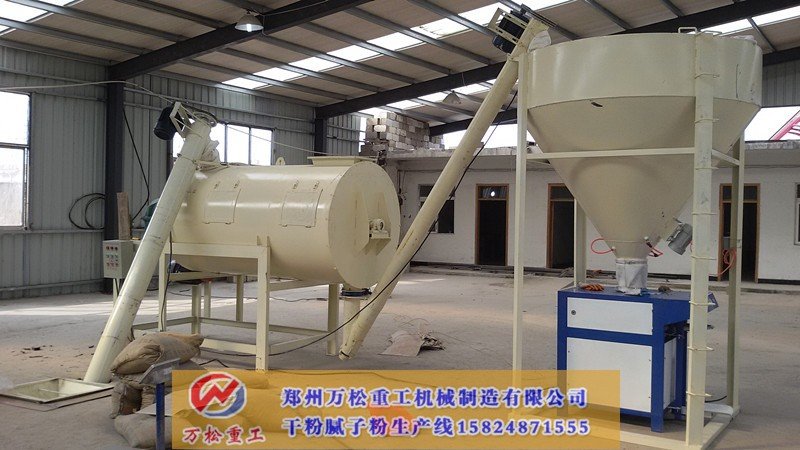 干粉砂浆设备的工作程序怎么运转