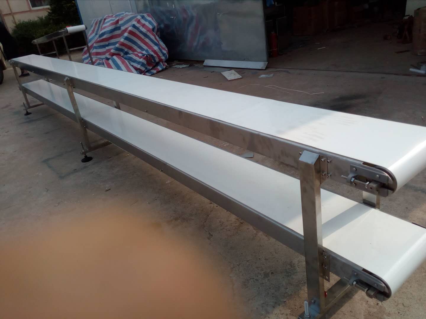 直线皮带输送机械