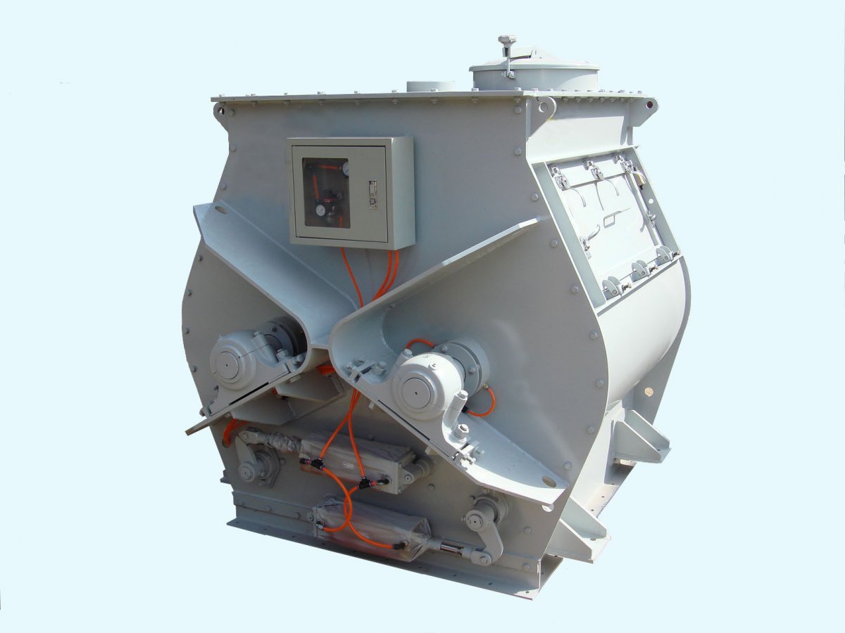 SWHJ系列双轴桨叶式无重力混合机