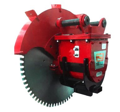 液压岩石锯石机