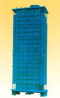 JK矩形块孔式石墨换热器