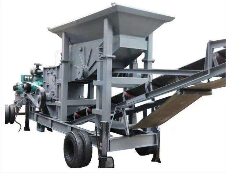 履带式移动破碎站