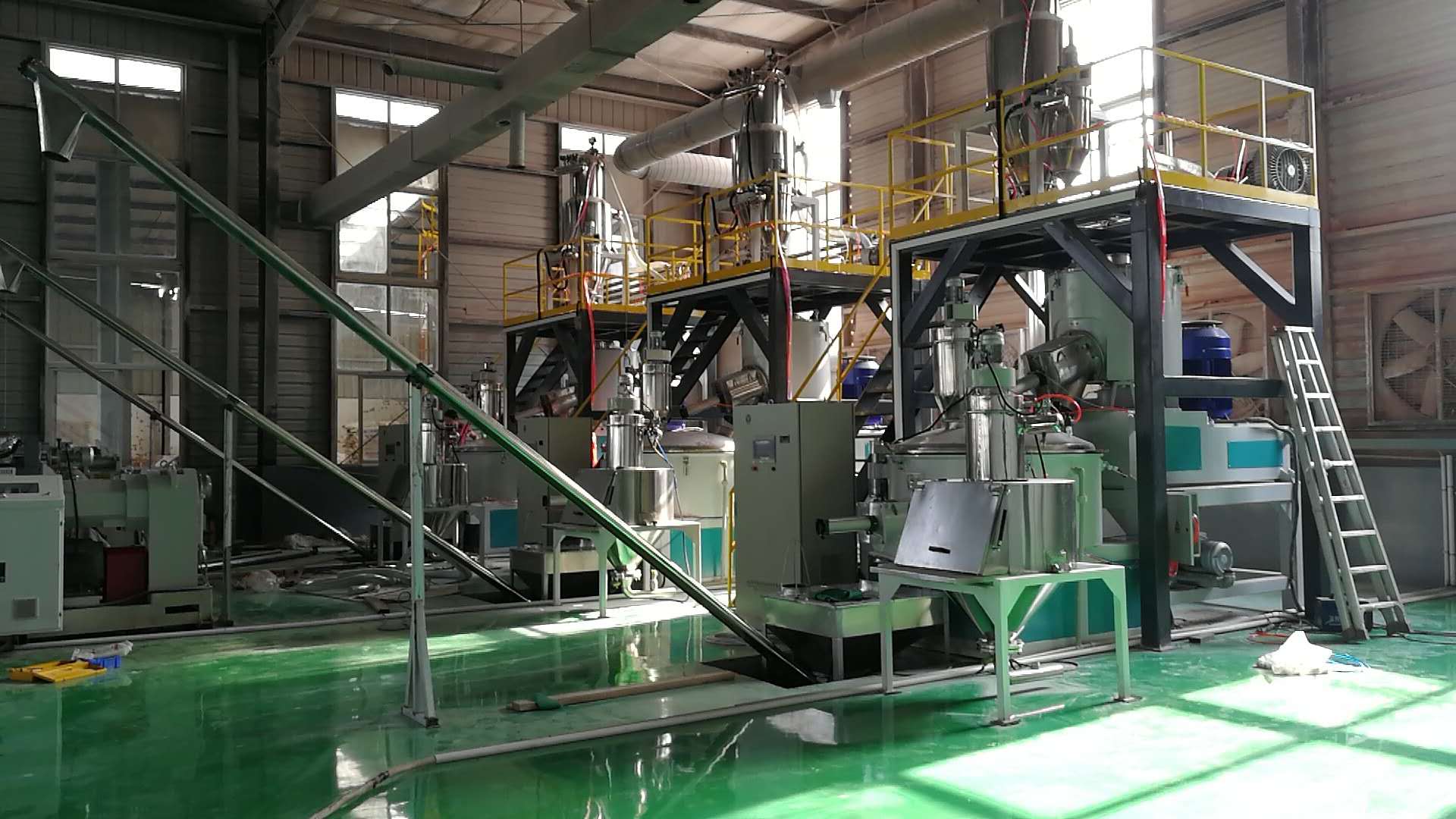 冷热混合机组（高低混合机组）