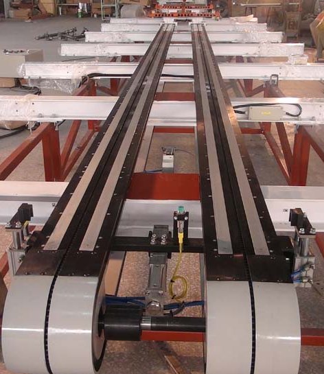 后桥积放式输送线