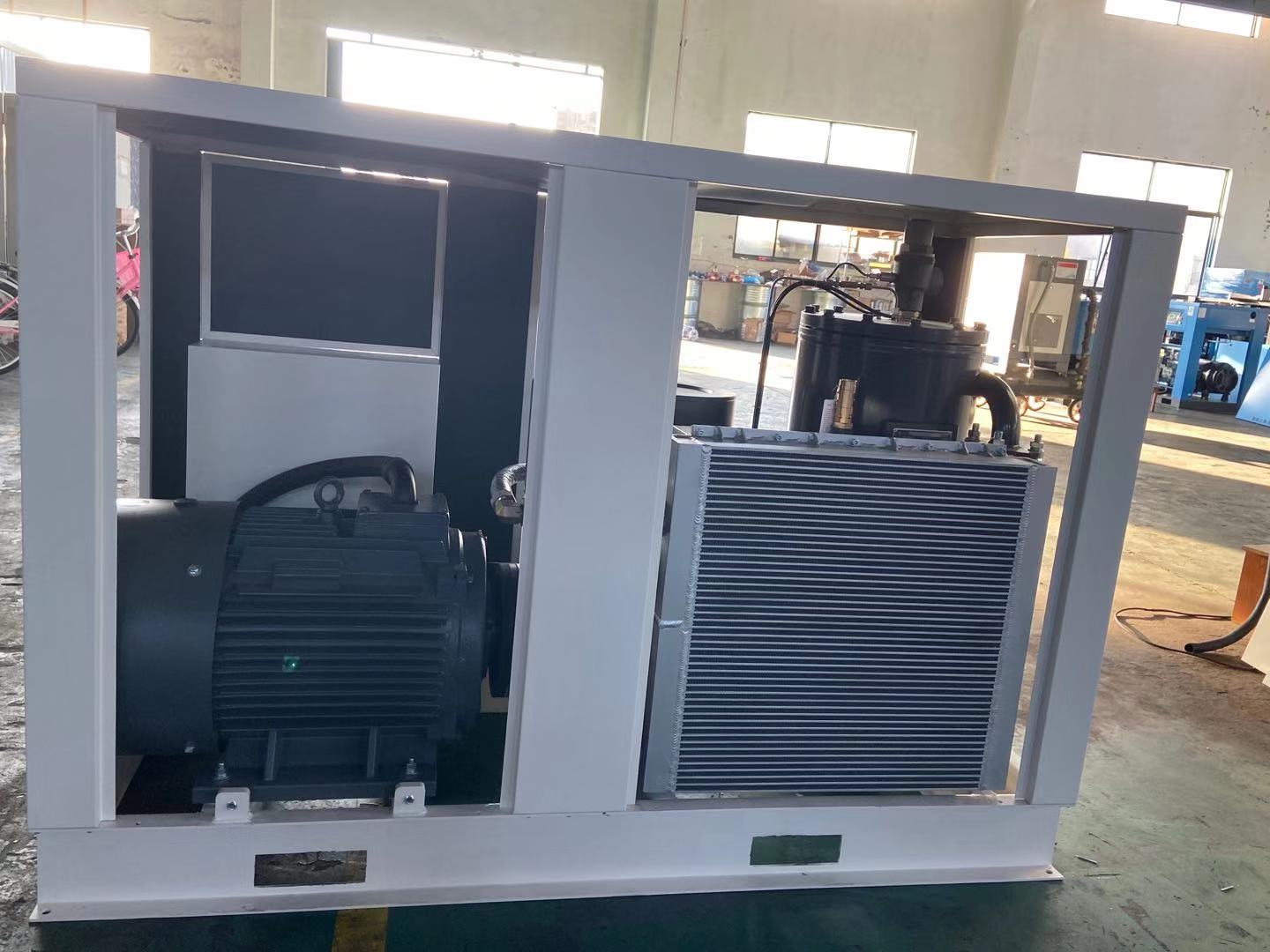 低压粉料输送螺杆机气源设备