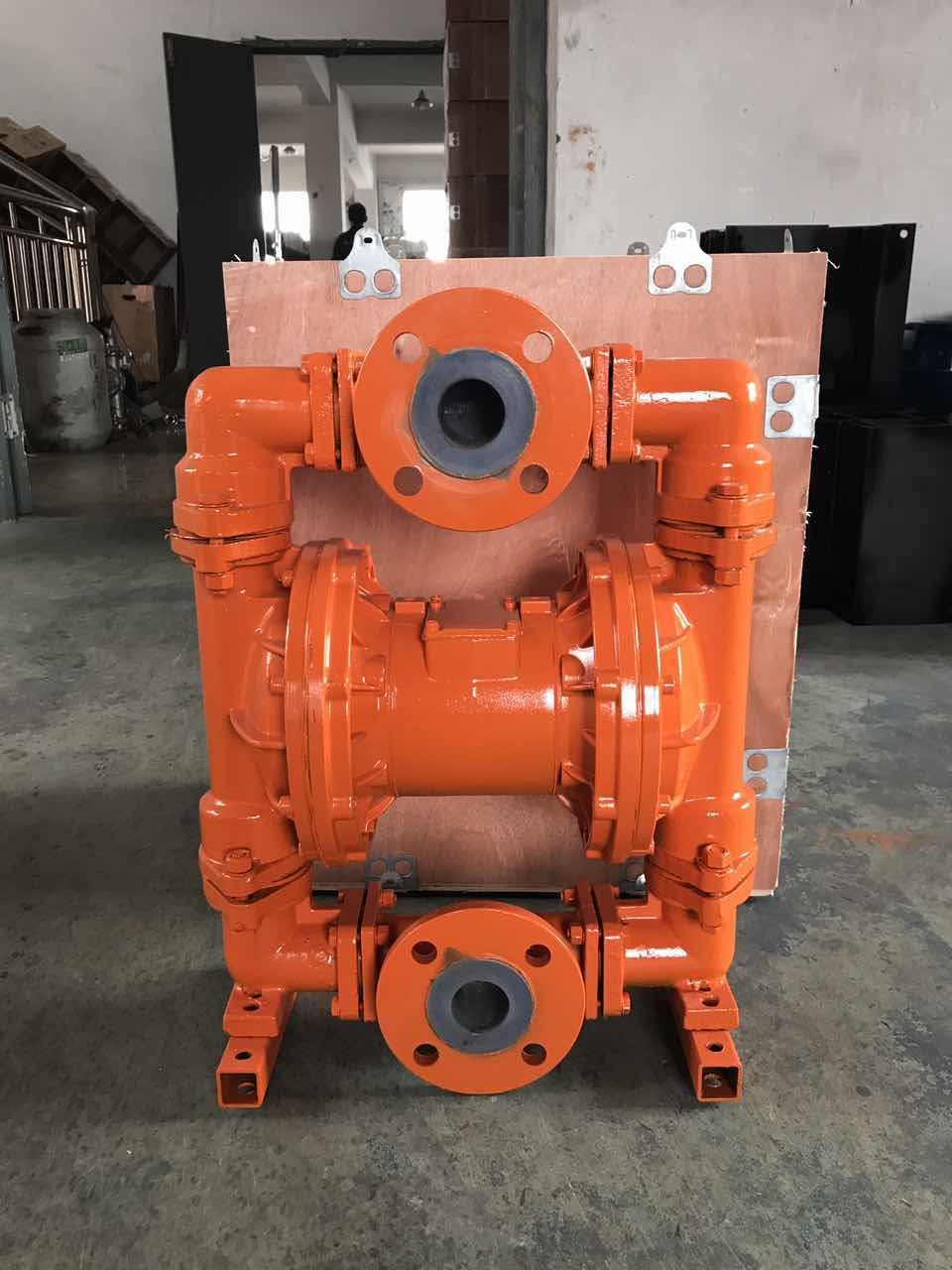 强腐蚀QBY衬氟气动隔膜泵