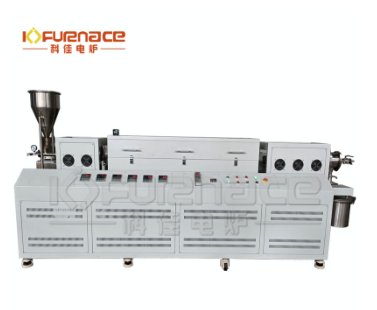 六温区自动进出料旋转管式炉