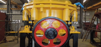 液压圆锥破碎机