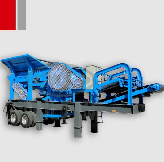 轮胎式系列移动破碎站