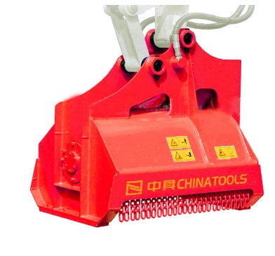 挖掘机割草机木材粉碎机