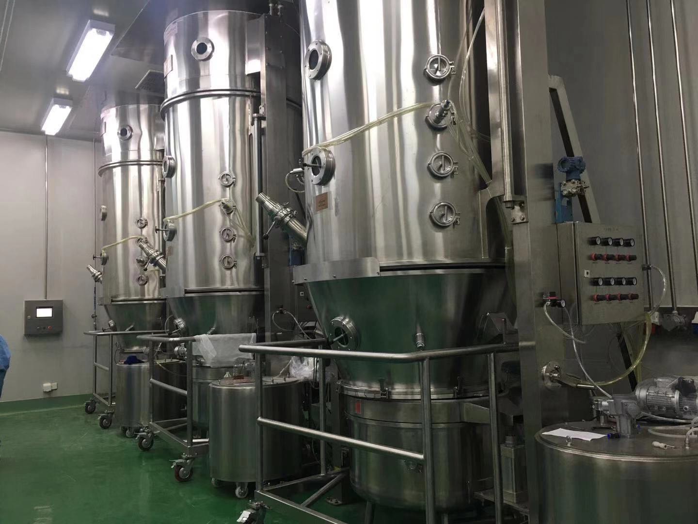 黑米粉速溶颗粒（流化床制粒机）