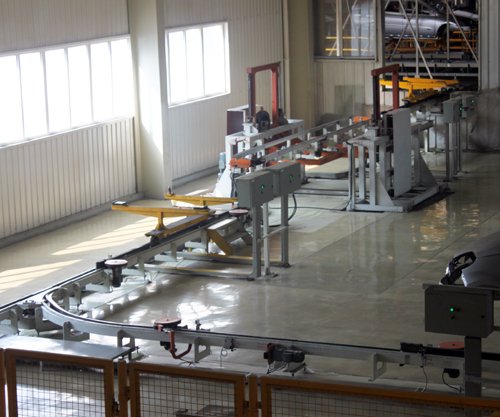 摩擦式滚筒积放输送机