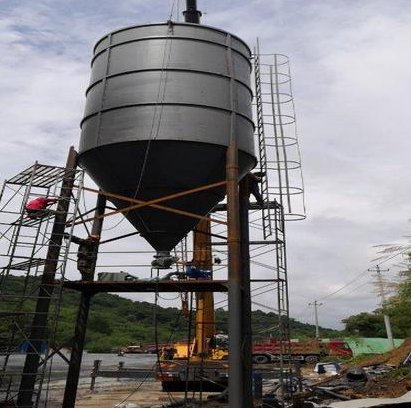 矿山收尘灰 风能系统