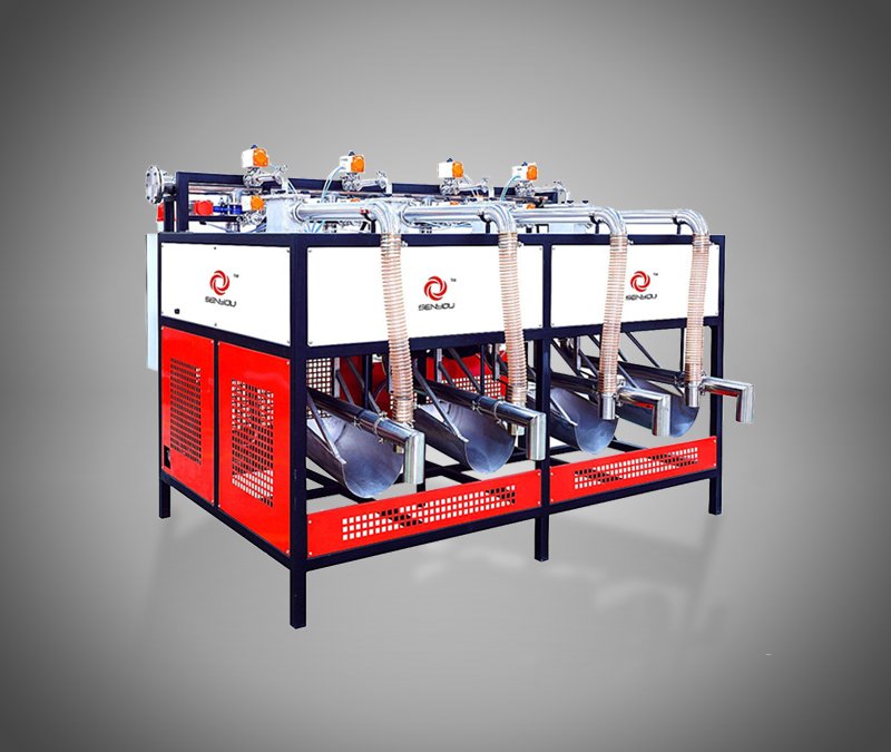 猛禽高梯度全自动浆料永磁除铁机