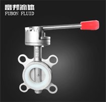 手动对夹蝶阀D71X-16P