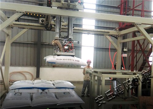 碳酸钙自动拆垛机 成袋品拆垛生产线