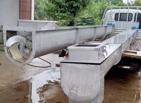 U型无轴螺旋输送机