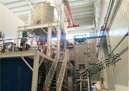 高岭土大袋倒袋站