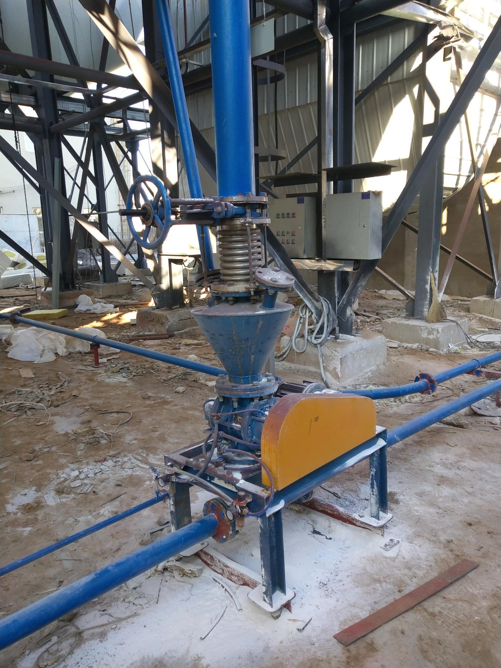 贾工 稀相浓相输送系统 正压负压物料输送 山东引持环保