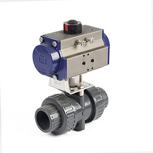 气动UPVC塑料球阀