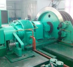 多绳摩擦式矿井提升机