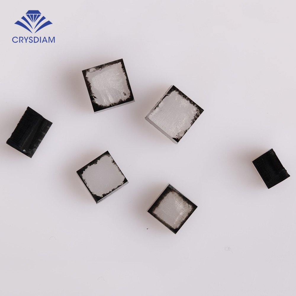 CVD培育方形钻石毛坯