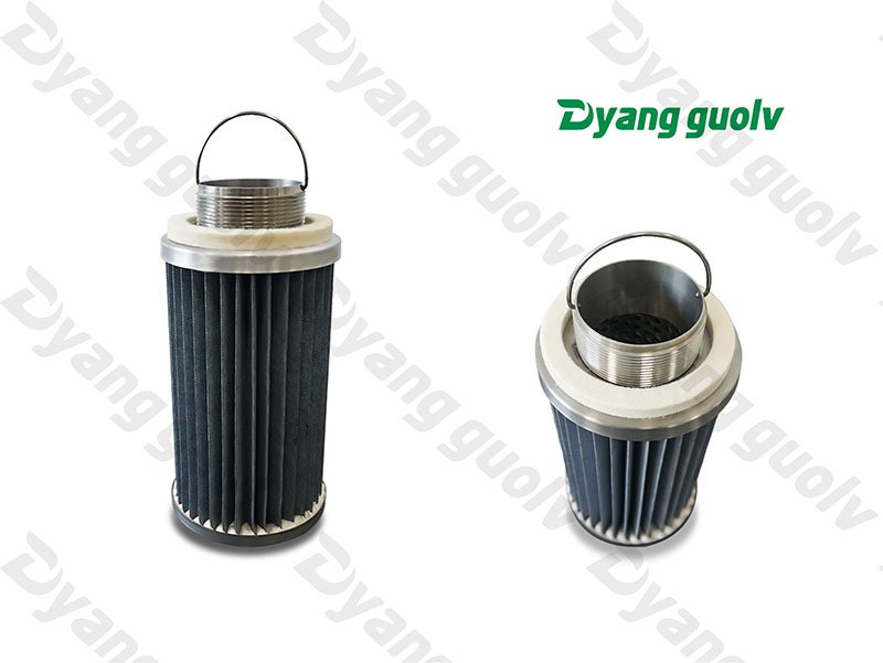 螺纹不锈钢碳黑防静电聚酯覆膜-新能源电池滤筒