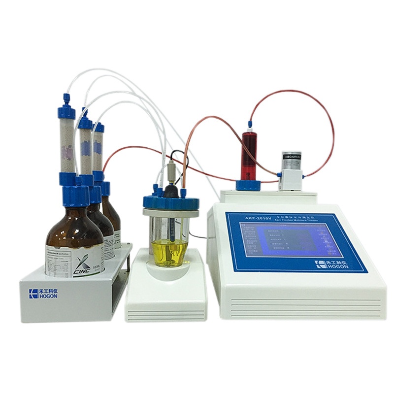 AKF-2010V高精度智能卡尔费休水分测定仪