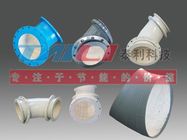 钢衬耐磨陶瓷贴片弯头