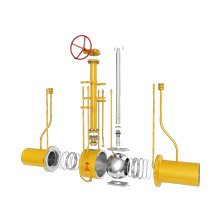 筒型体全焊接管线球阀